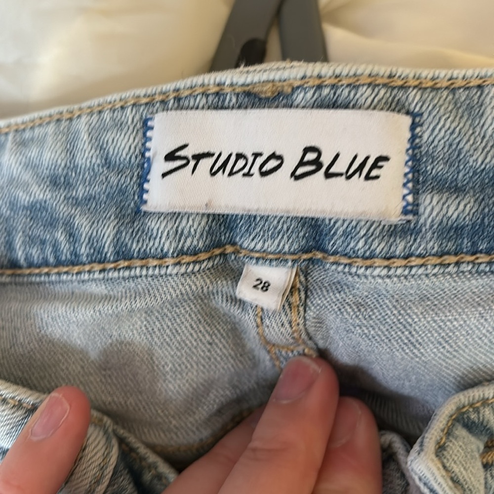 Light Blue Ripped Jeans - Picture 4 of 5